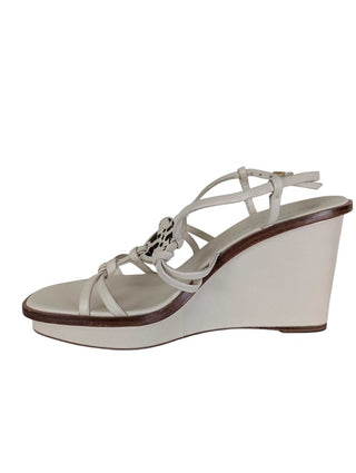 Miller Knotted Wedge Emblem Sandal