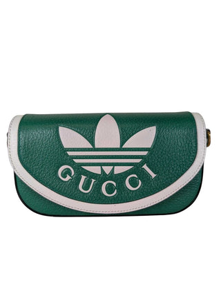 Pebbled Leather Adidas x Gucci Collab Crossbody