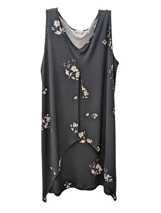 Sleeveless Floral Tunic