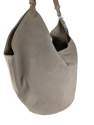 NWT Bucket Bag Toted Italian Suede w/ pouch