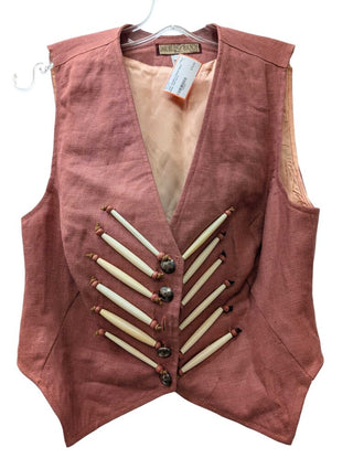Bone Bead Vest