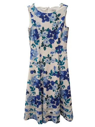 Floral Short Sleeve Midi