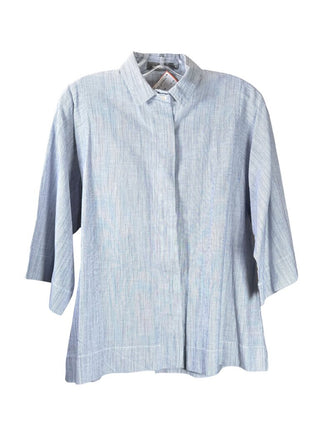 Striped Button Front