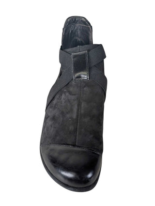Rakua Shoe Nubuck Leather Elastic Straps