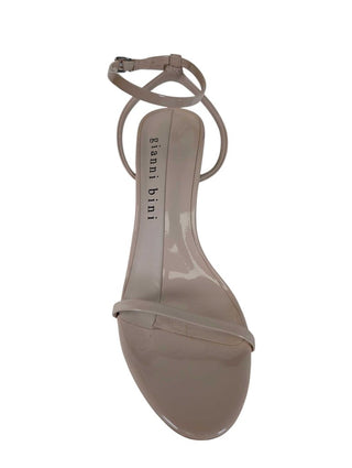 Chunky Heel Skinny Toe And Ankle Straps