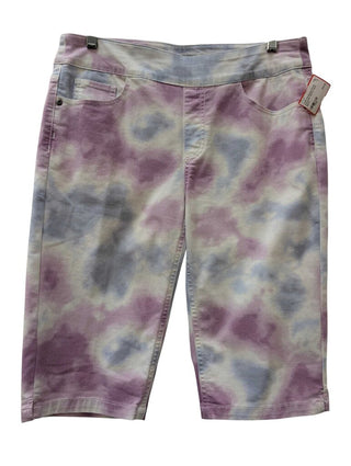 Stretch Watercolor Splotch Capris