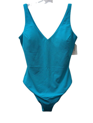 NWT Pique Shaping One Piece in Juniper