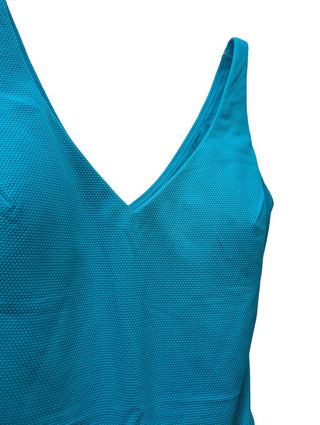 NWT Pique Shaping One Piece in Juniper
