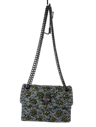 Mini Kensington Tweed Crossbody Bag Floral Gems