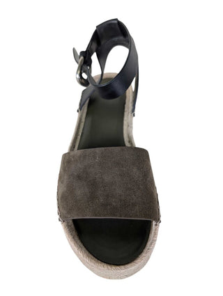 Suede Platform Sandals