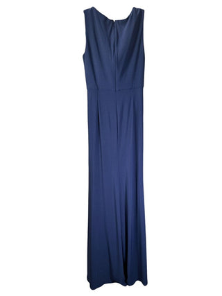 Sleeveless back zip maxi