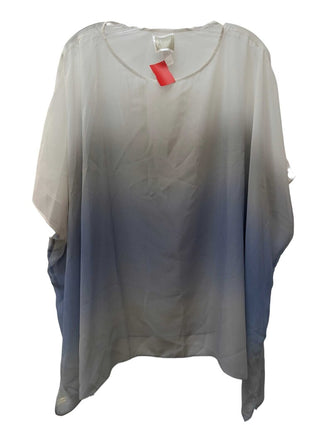 Sheer Ombre Poncho