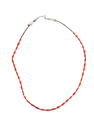 Coral heishi Necklace