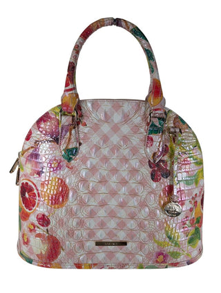 Rare Ombre Melbourne Georgina Satchel Fruit Salad MSRP $349 w/ Strap