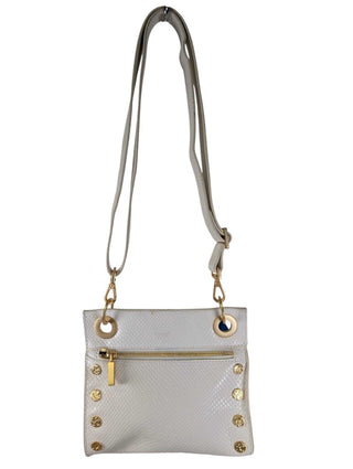 Tony Small Crossbody Snake Embossed Leather Gold Hardware