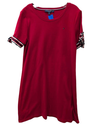 Short Sleeve T Shirt Dress Bow Sleeves