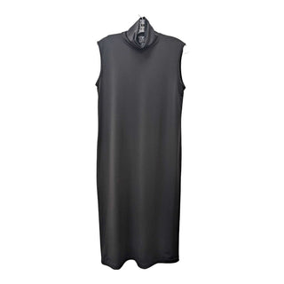 Sleeveless Turtleneck Midi Sheath
