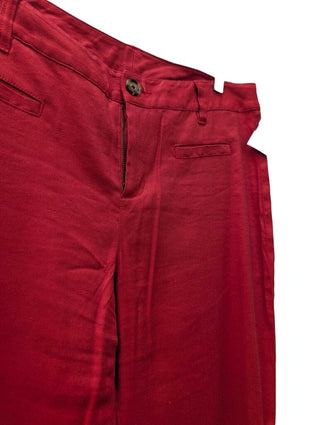 Straight/Wide Leg Slit Pockets Front