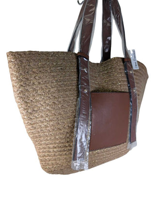 Woven Straw Tote