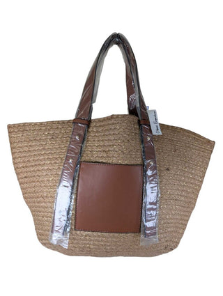 Woven Straw Tote
