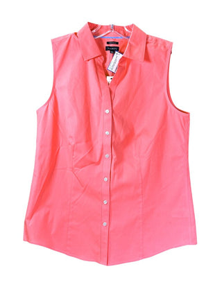 NWT Sleeveless Button Front