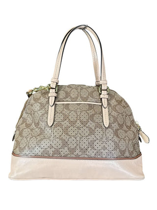 Leather Cora Dome Satchel