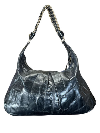 Faux Leather Shoulder Bag