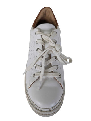 Low Top Leather Sneaker 2 Tone