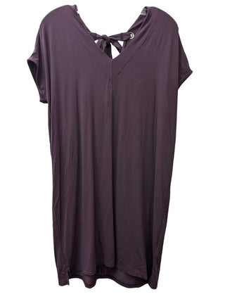 Short Sleeve Sheath Tie Back