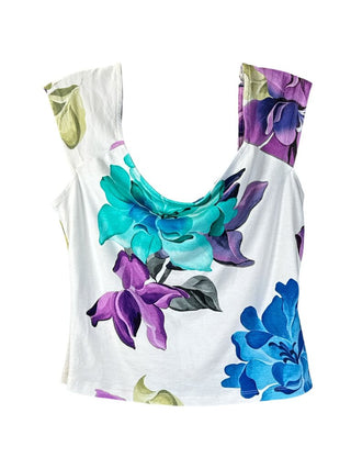 Cropped floral