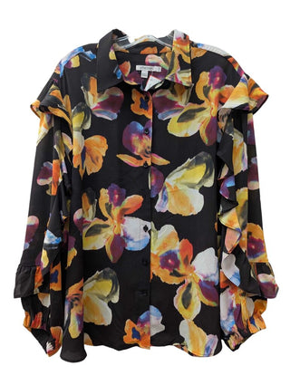 Floral Button Front