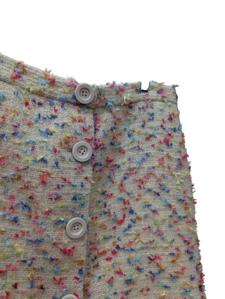 Tweed Button Front