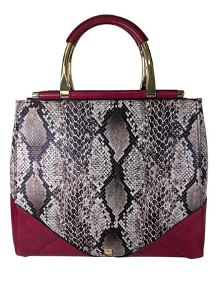 Faux Snake Tote