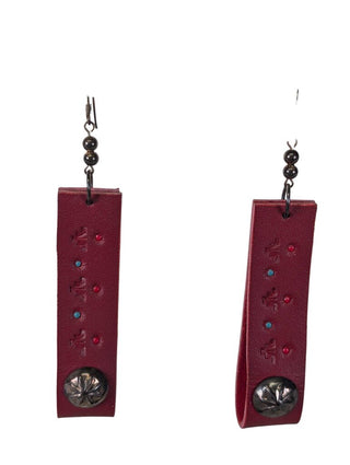 Leather Southwestern Earrings