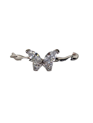 Sterling Butterfly Ring