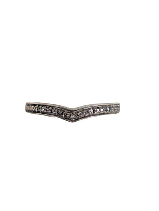 Sterling Diamond Ring