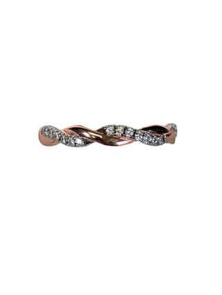 Sterling Vermeil Twisted Ring