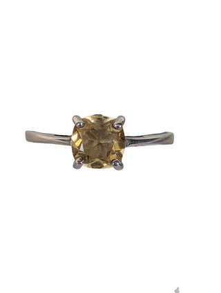 Sterling Citrine Ring
