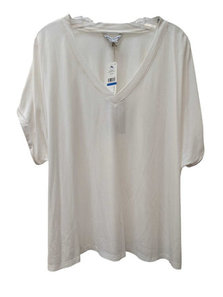 NWT V Neck Rolled Sleeves