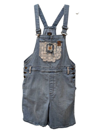 Paloma Patchwork Lace Overalls