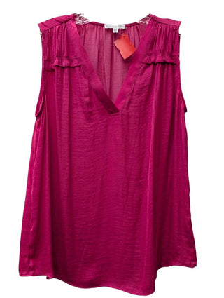 Silky V Notch Neck Blouse
