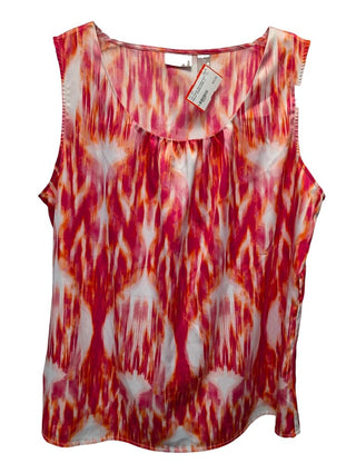 Sleeveless Print Pullover