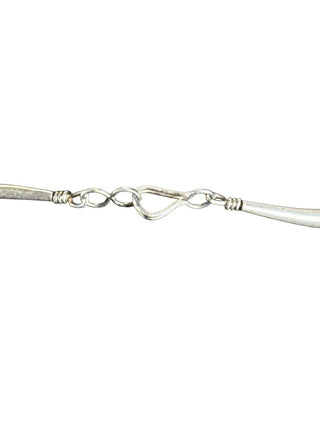 Braided Liquid Silver Necklace