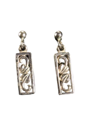 Sterling Leaf Earrings