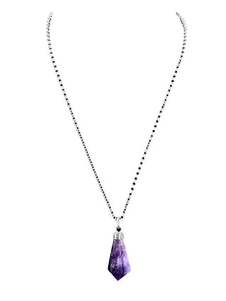 Sterling Amethyst Necklace