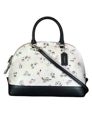 Sierra Watercolor Wildflower Domed Satchel