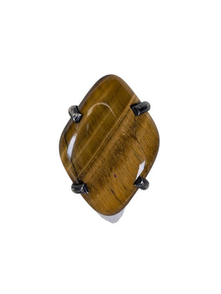 Sterling Tiger Eye Ring