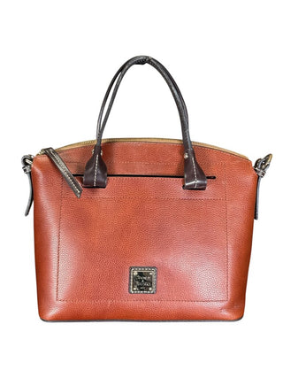 (AS IS NO STRAP) Pebbled Leather Satchel