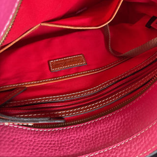 Pebbled Leather Shoulder Bag