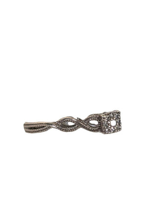Sterling Diamond Ring
